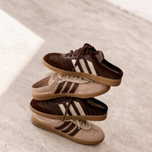 ZAPATILLAS CHELITA  • Color ⁠Vaquita negro, Vaquita chocolate, Negro, Suela y Chocolate